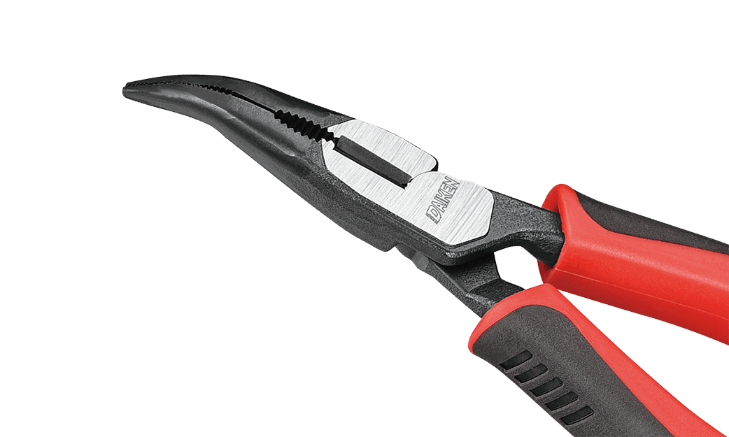 Pince à bec courbé